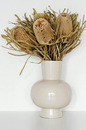 Tall Glass Vase